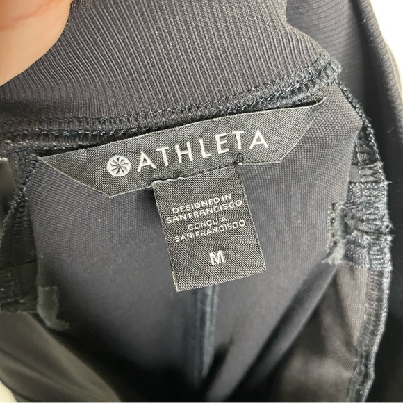 Athleta Venice High Rise Wide Leg Pant size medium in black - Picture 6 of 10